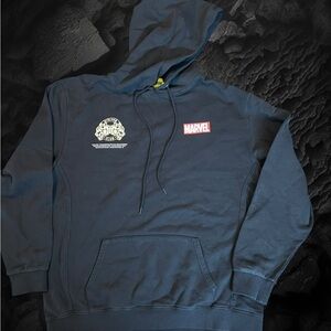 Darc Sport x Marvel Wolverine Hoodie Limited 525/1000 Size L Black Graphic Rare